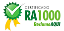 Certificado Nota 1000 Reclame Aqui